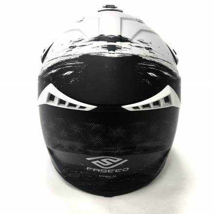 Мотошлем FS-610 Fiber JMSZL (Mat grey black, M)