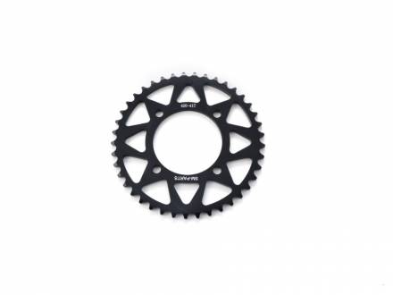 Звезда ведомая аллюминиевая питбайк 420-41T черная  SM-PARTS