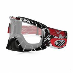 Очки для мотокросса OAKLEY O-Frame 2.0  Skull Rushmore черные-белые / прозрачная (OO7068-11)