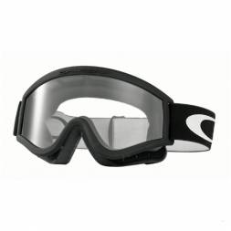 Очки для мотокросса OAKLEY L-Frame Solid черные матовые / прозрачная (01-247)
