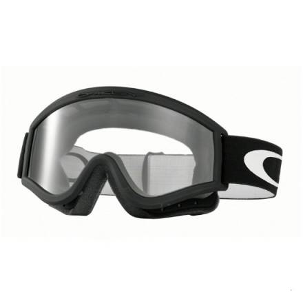 Очки для мотокросса OAKLEY L-Frame Solid черные матовые / прозрачная (01-247)