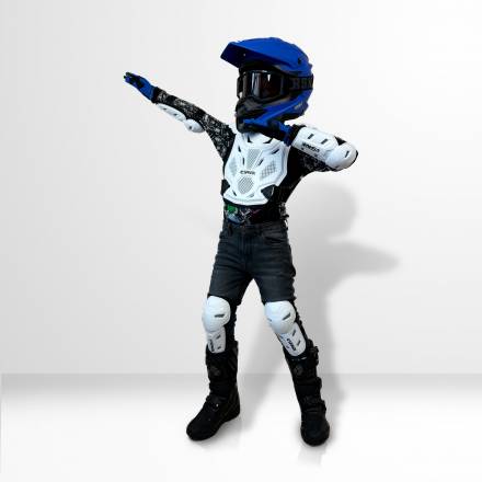 Комплект (наколенники, налокотники, панцирь) SPARX BA11 K (белый, L/XL)