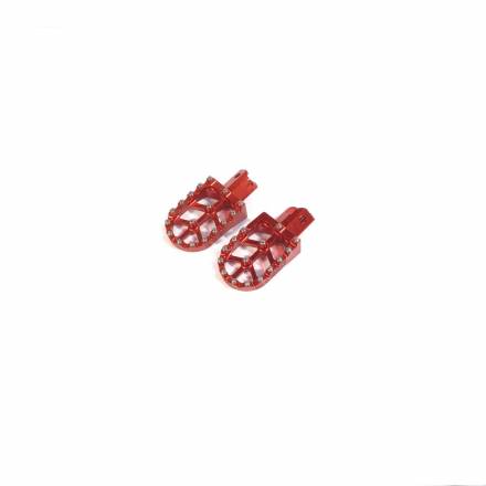 Подножки водителя cnc (пара) красные