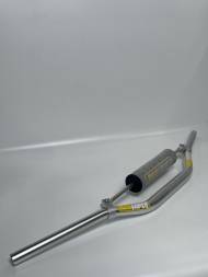 Руль PRO-TAPER (D=28, алюминий, с перемычкой, серебристый)