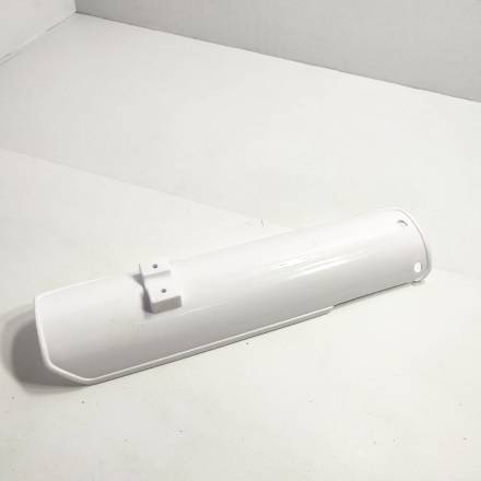 Защита перьев передней вилки белая