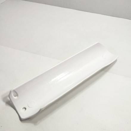 Защита перьев передней вилки белая