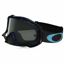 Очки для мотокросса OAKLEY Crowbar Distress синие-черные / темно-серая (OO7025-41)