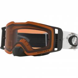 Очки для мотокросса OAKLEY Front Line Matte White Speed / бронзовая Prizm MX (OO7087-06)