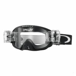Очки для мотокросса OAKLEY O-Frame 2.0 (Roll-Off) Solid черные матовые / прозрачная  (OO7068-19)