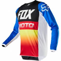 Мотоджерси подростковая Fox 180 Fyce Youth Jersey Blue/Red M (24623-149-M)