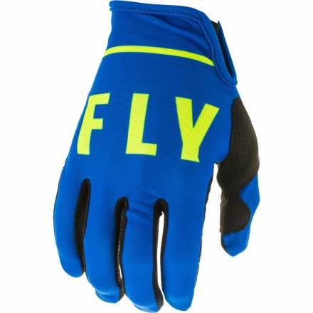 Перчатки FLY RACING LITE синие/чёрные/Hi-Vis жёлтые (2020)  8
