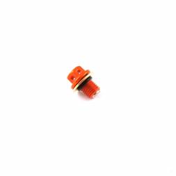 Пробка двигателя сливная с магнитом М12 х1,50  SM-PARTS оранжевая