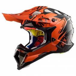 Шлем MX470 SUBVERTER EMPEROR (черно-оранжевый, XXL)
