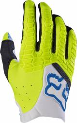 Мотоперчатки Fox Pawtector Glove White/Yellow S (17286-214-S)