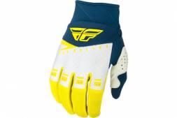 Перчатки FLY RACING F-16 желтые/белые/синие (2019) 11