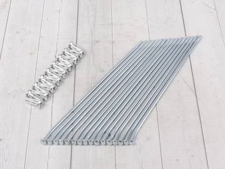 Спицы KAYO 14&quot; задний диск (ступица CNC) внутренние компл16 шт.