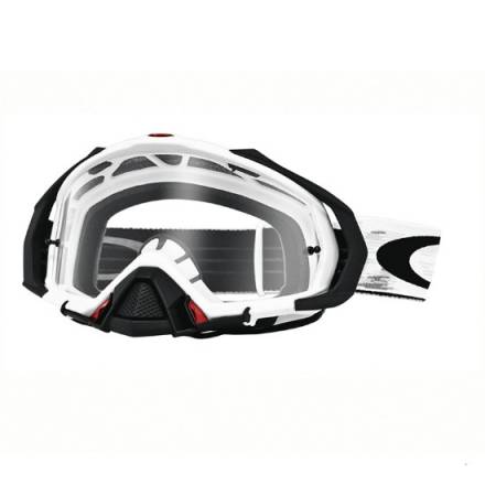 Очки для мотокросса OAKLEY Mayhem Pro Solid белые матовые / прозрачная (OO7051-14)