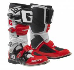 Мотоботы GAERNE SG-12 Limited Edition RED PEPPER белые/красные/черные 43