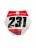 Щиток передний CRF250 белый
