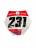 Щиток передний CRF250 белый