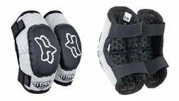 Налокотники подростковые Fox Titan Elbow Youth Guard Black/Silver (08039-464-OS)