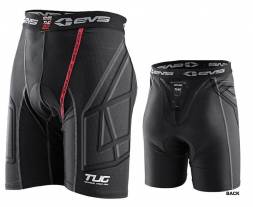 Шорты защитные EVS TUG Padded черные XXL
