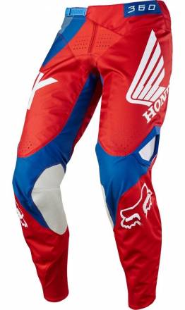 Мотоштаны Fox 360 Honda Pant Red W38 (19425-003-38)