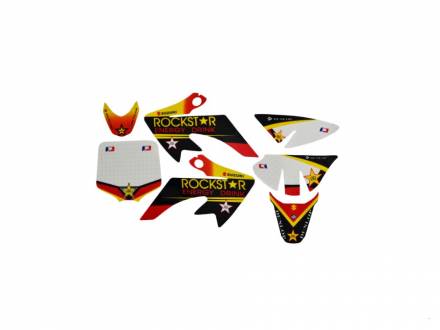 Наклейки на пластик (комплект) CRF50 &quot;ROCKSTAR&quot;