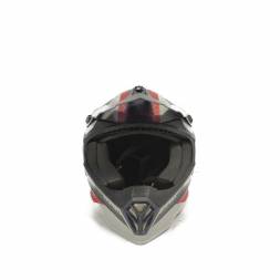 Шлем детский Acerbis IMPACT STEEL JUNIOR Red/Grey, L (51-52)