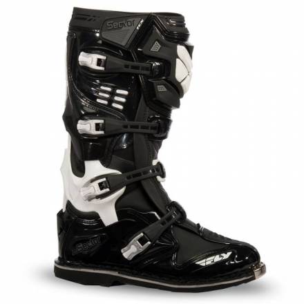 Мотоботы FLY RACING SECTOR черные  8&quot; (42 EU)