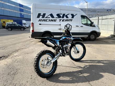 Кроссовый мотоцикл Hasky F5 250сс 21\18 синий 2022г. MSD