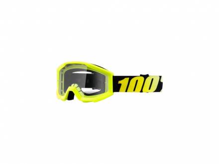 Очки подростковые 100% Strata JR Neon Yellow / Clear Lens (50500-004-02)