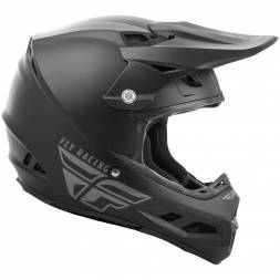 Шлем (кроссовый)  F2 CARBON SOLID черный матовый     S