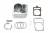 ЦПГ (поршневая) 167FMM (CG250) 167FMM (CG250-B) d=67 (98,8/98,75/82,25/16)