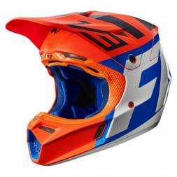 Мотошлем Fox V3 Creo Helmet Orange L 59-60.3cm (19095-009-L)