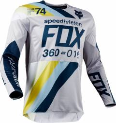 Мотоджерси Fox 360 Draftr Jersey Light Grey M (19418-097-M)