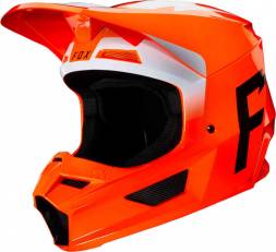 Мотошлем Fox V1 Werd Helmet Flow Orange XS 53-54cm (25473-824-XS)