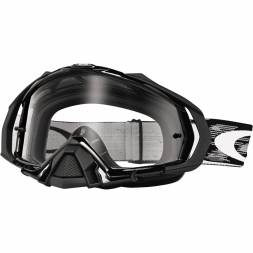 Очки для мотокросса OAKLEY Crowbar Mosh Pit Gold черные-белые / желтая 24K Iridium  (59-411)