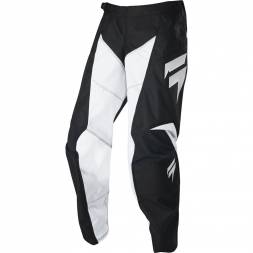 Мотоштаны подростковые Shift Whit3 Race Youth Pant Black/White W24 (24167-018-24)