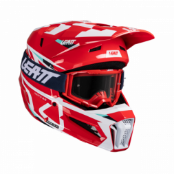 Мотошлем Leatt Moto 3.5 Helmet Kit (Red, S, 2025 (1025100461))