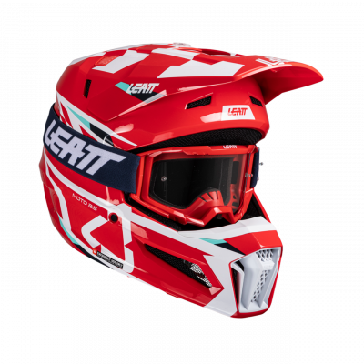Мотошлем Leatt Moto 3.5 Helmet Kit (Red, S, 2025 (1025100461))