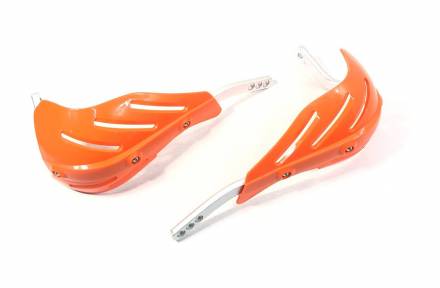 Защита рук (пара) HP15 оранжевые армированные SM-PARTS