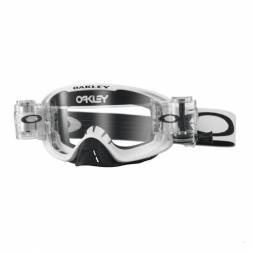 Очки для мотокросса OAKLEY O-Frame 2.0 (Roll-Off) Solid белые матовые / прозрачная  (OO7068-20)