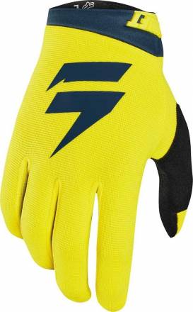 Мотоперчатки подростковые Shift White Air Youth Glove Yellow/Navy L (19356-079-L)