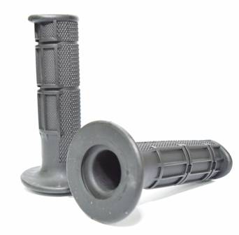 Ручки руля резиновые питбайк (пара) черные  SM-PARTS