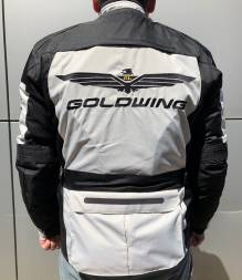 Куртка мужская текстиль/сетка GOLDWING GRAY, Серая 8XL