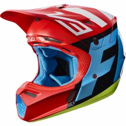Мотошлем Fox V3 Creo Helmet Red S 54.6-55.8cm (19095-003-S)
