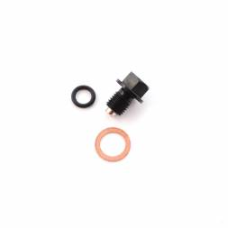 Пробка двигателя сливная с магнитом М12 х1,50  SM-PARTS черная
