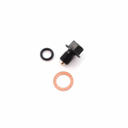Пробка двигателя сливная с магнитом М12 х1,50  SM-PARTS черная