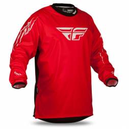 Футболка для мотокросса FLY RACING WINDPROOF красная   L